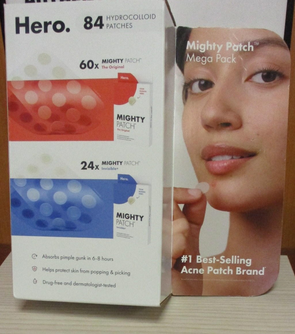 Hydrocolloid Acne Patches Set - Original & Invisible Spot Treatments 84 Count