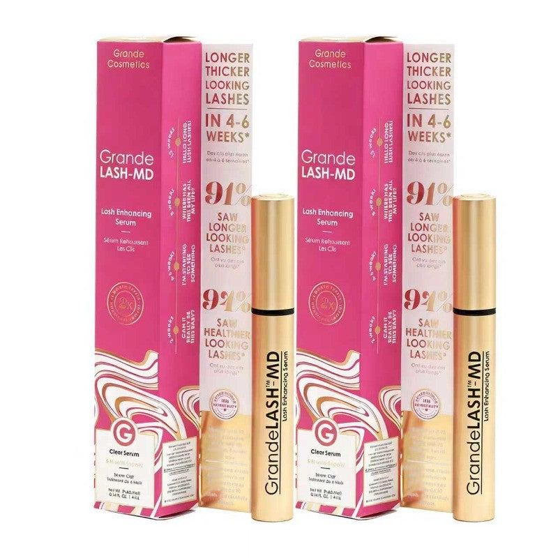 Grande Lash Enhancing Serum 4ML - 2-Pack, 6-Month Supply, Newest Formula