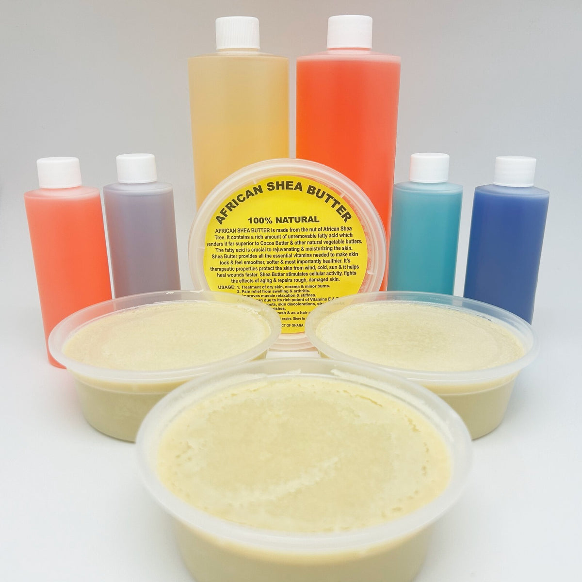 Raw Shea Butter - Organic Unrefined Wholesale, Multiple Scents