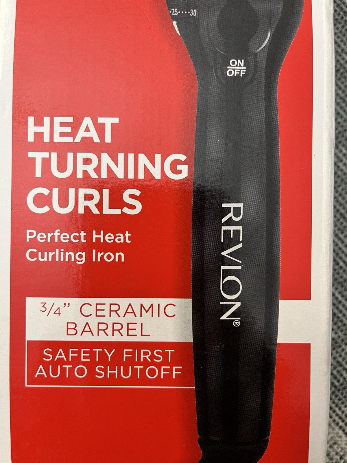 Ceramic Barrel Curling Iron 3/4 Inch Professional Hair Styling Tool