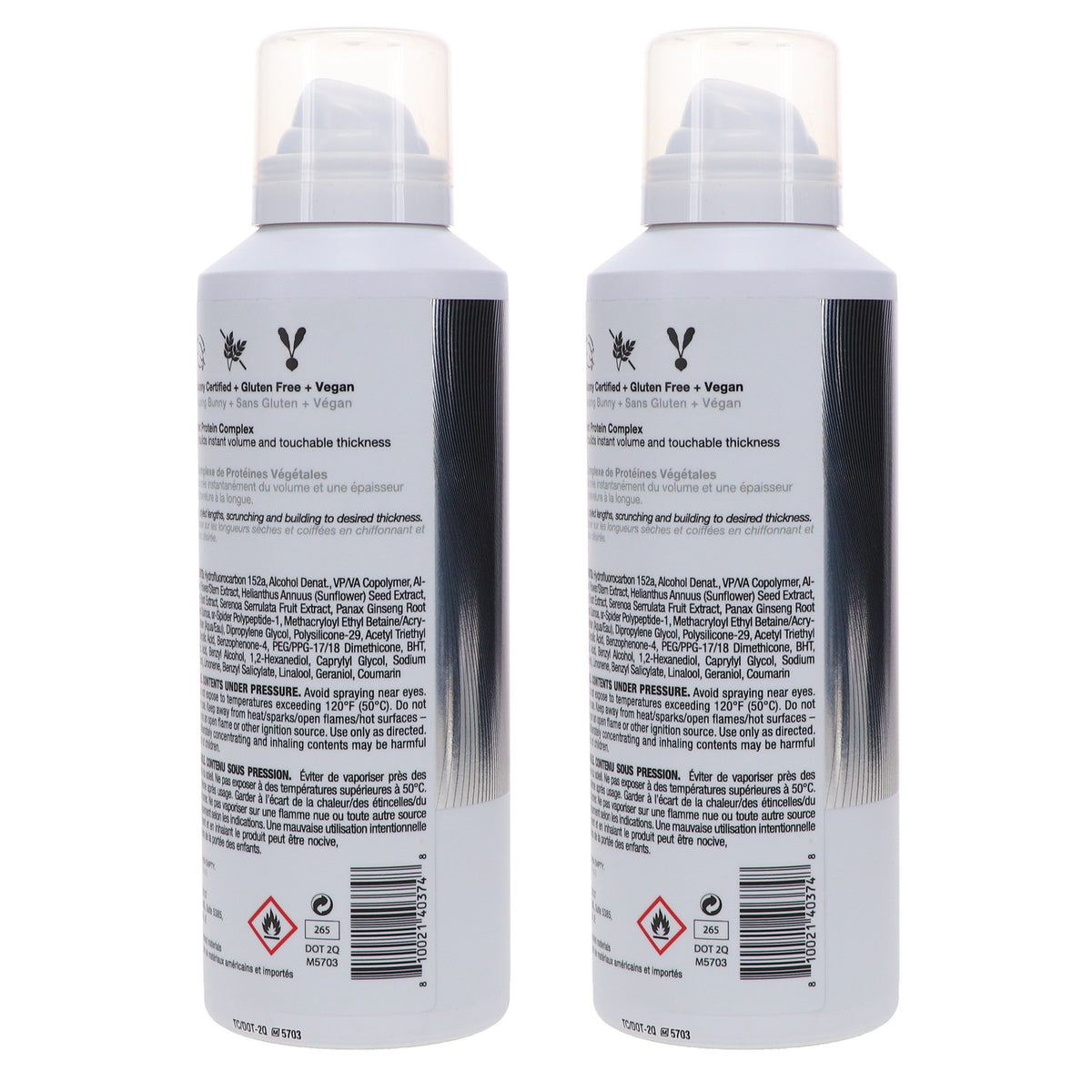 Dry Volume & Thickening Hair Spray 5.4 oz - Pack of 2