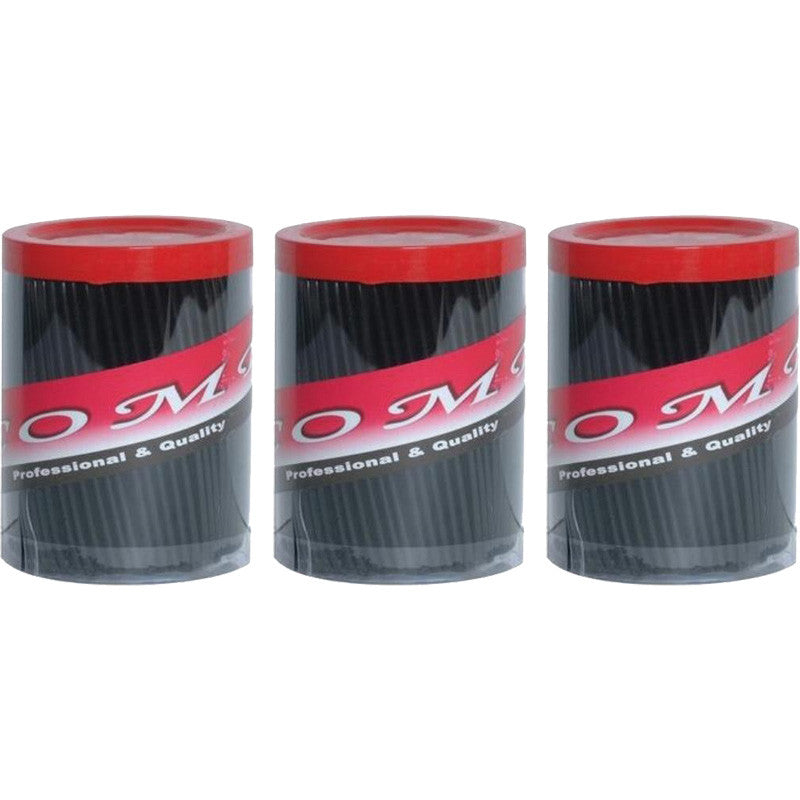 Pocket Size Flexible Hair Combs - 3 Pack of 72 Pieces in Jars