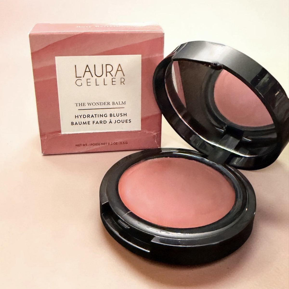 Hydrating Rosy Cheek Blush Balm - Full Size, Subtle Glow, Cream Formula