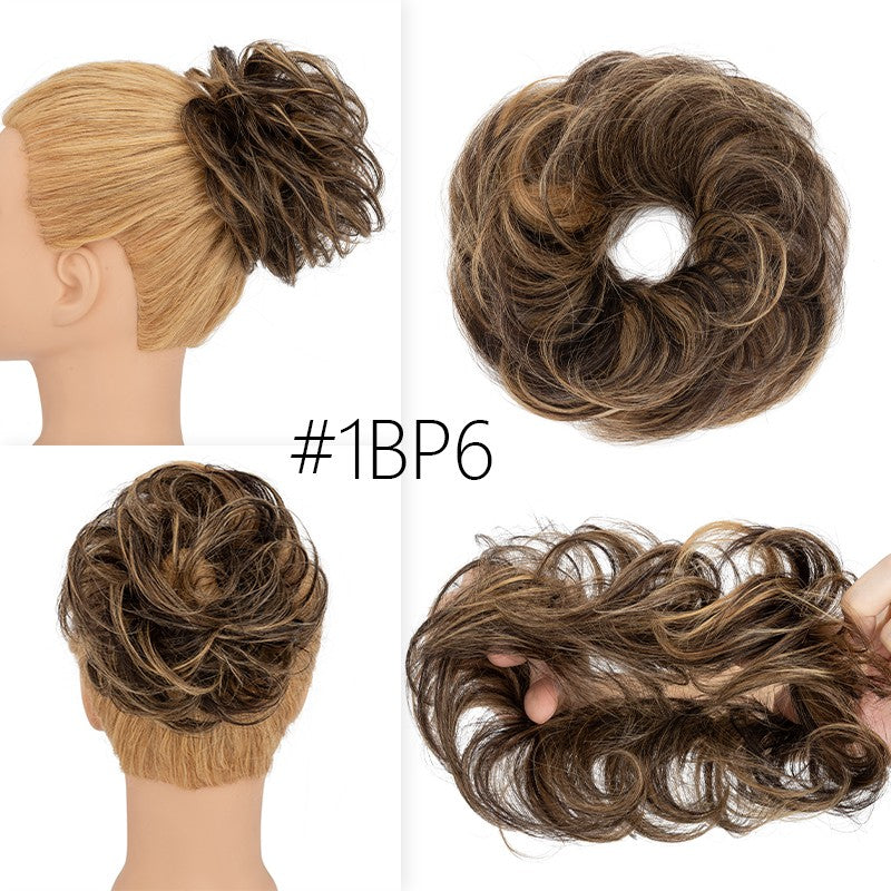 Messy Bun Scrunchie Hair Extension Updo Chignon - Remy Human Hair