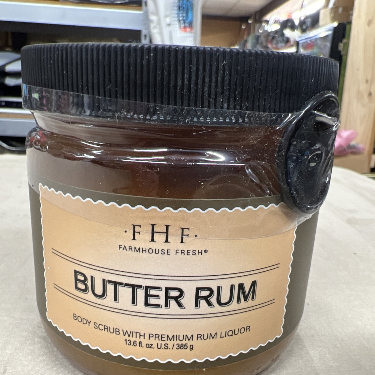 FarmHouse Fresh Butter Rum Body Scrub - 13.6. Fl Oz