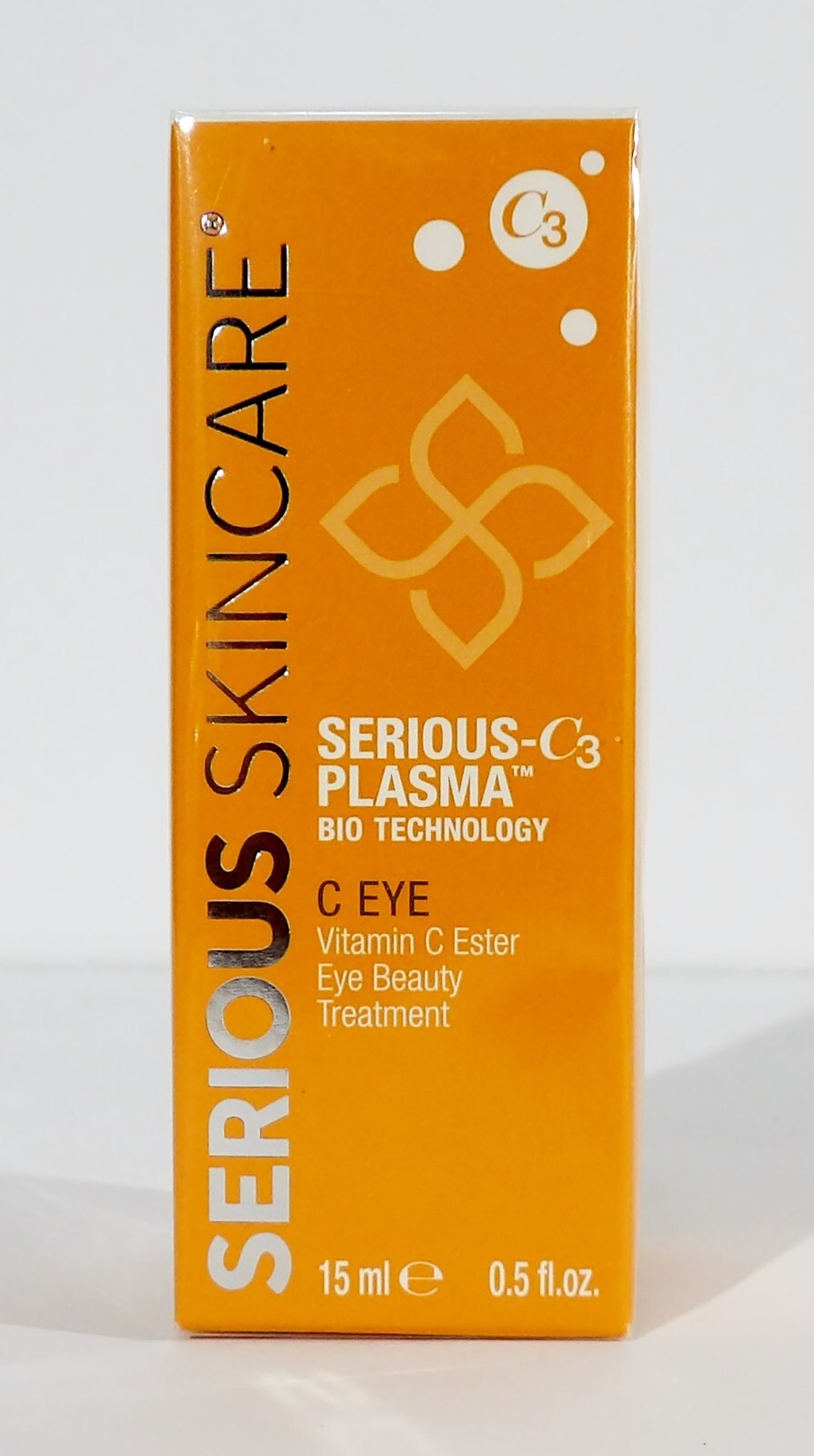Serious C3 Plasma Eye Treatment - Full Size 0.5 oz - Sealed Eye Care Serum