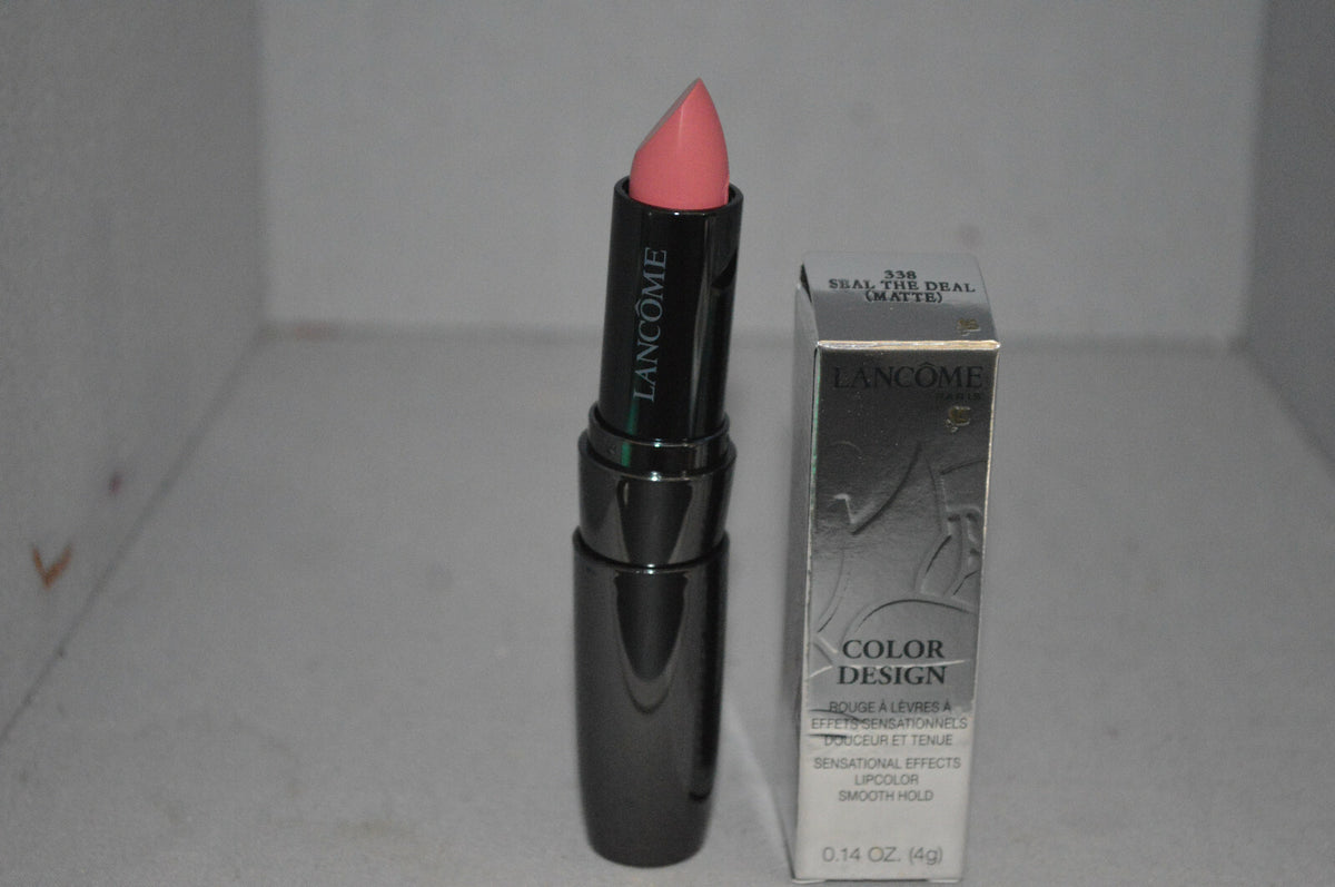 Lancome Lipstick 338 Seal The Deal Matte Lip Color 0.14 oz - Sensational Effects