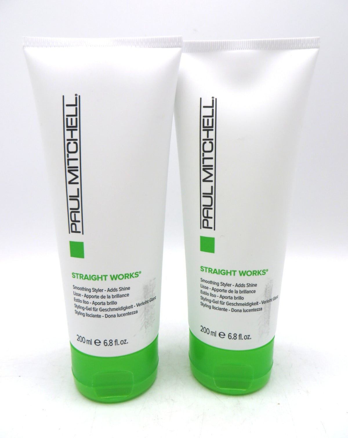 Paul Mitchell Straight Works Smoothing Styling Gel - 6.8 oz, Pack of 2