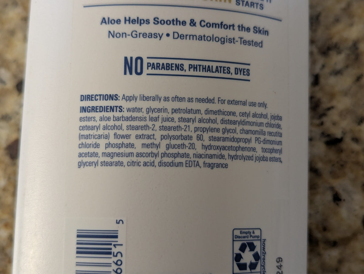 Gold Bond Ultimate Healing Hand and Body Lotion Hydrating Aloe 14 oz