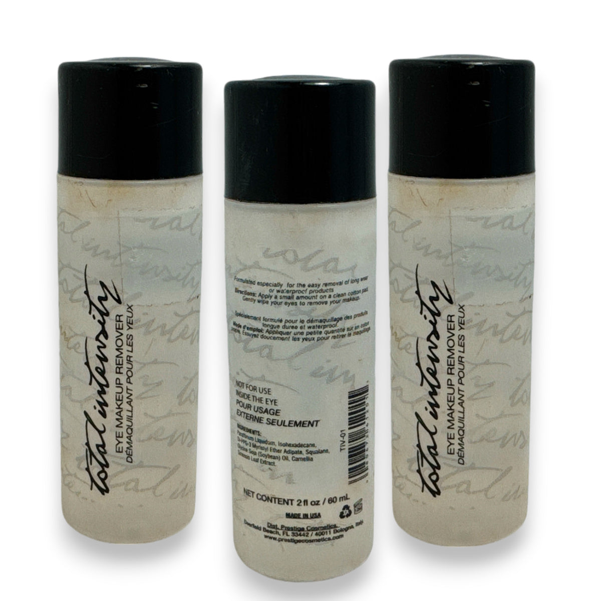Eye Makeup Remover 2oz Pack of 3 - Gentle Eye Makeup Removal