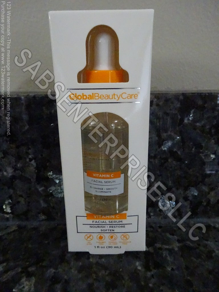 Vitamin C Facial Serum - Nourishing Restore & Softening, 5 Pack 1 FL oz