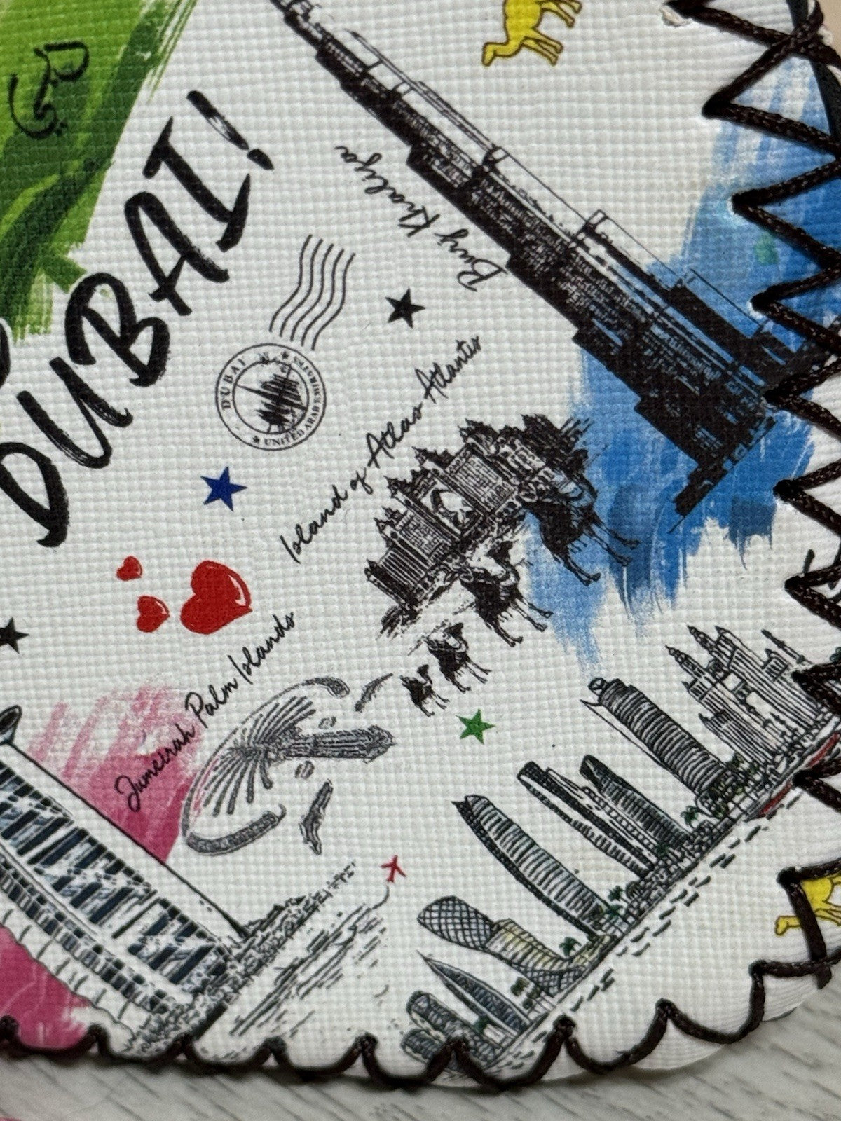 Heart Shaped Lip & Makeup Coin Pouch - Love Dubai Travel Bag