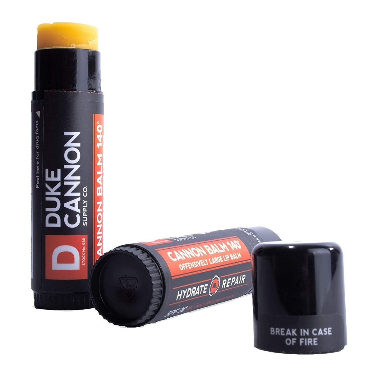 Tactical Sunscreen Lip Balm with SPF 30 - Large 0.56 oz, Blood Orange Mint