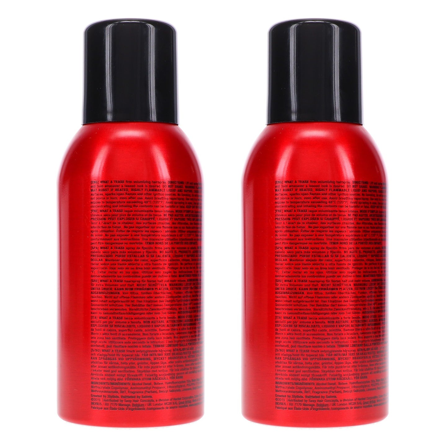 Backcomb in a Bottle Texturizing Spray for Volume - 4.2 oz, 2 Pack