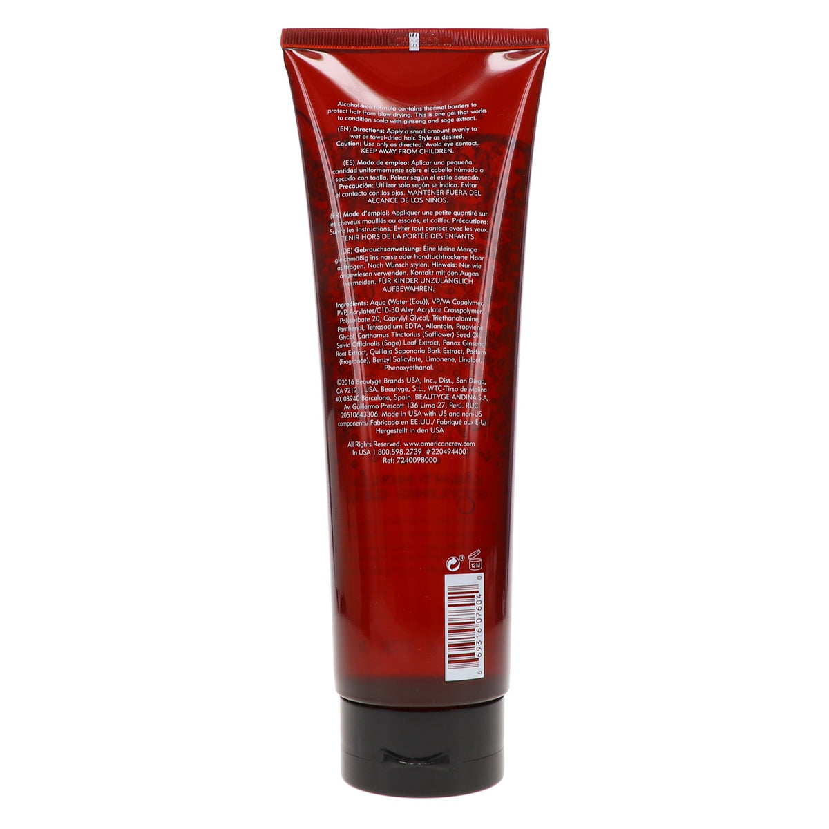 Light Hold Hair Gel for Men - Alcohol-Free Styling 13.1 oz