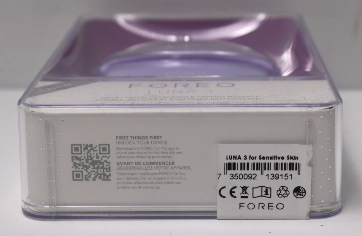 Foreo Luna 3 Smart Facial Cleansing & Firming Massager for Sensitive Skin
