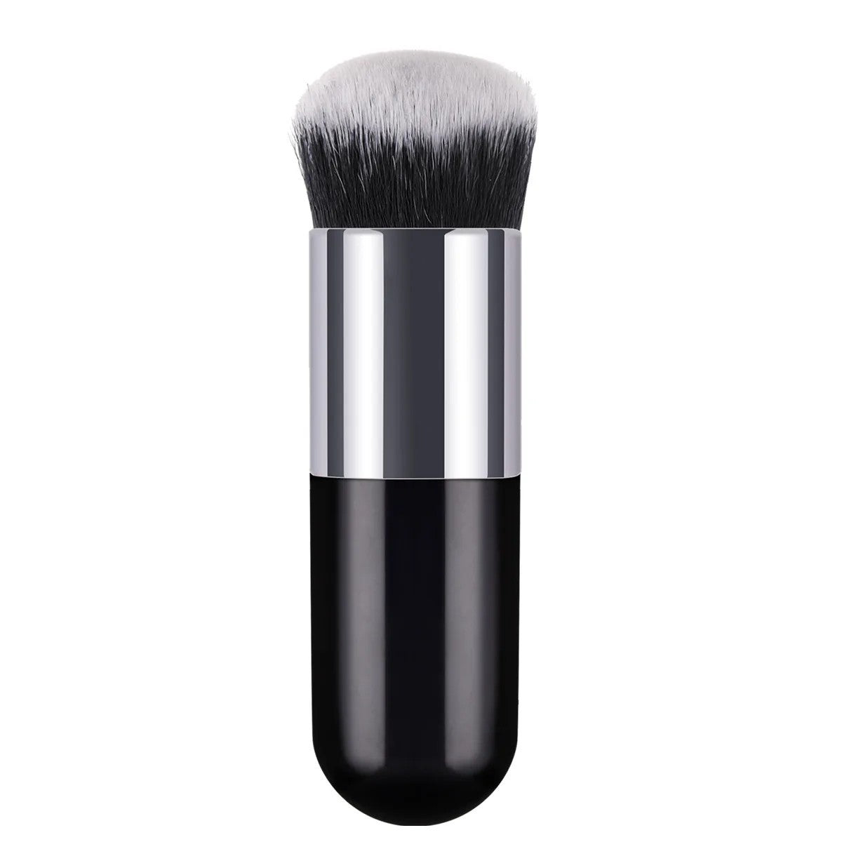 Pro Kabuki Makeup Brush Flat Foundation Blush Contour Powder Face Tool