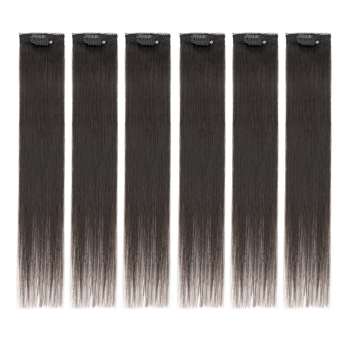 6PCS Clip-In Short Hair Extensions 100% Human Hair, Multiple Colors & Lengths