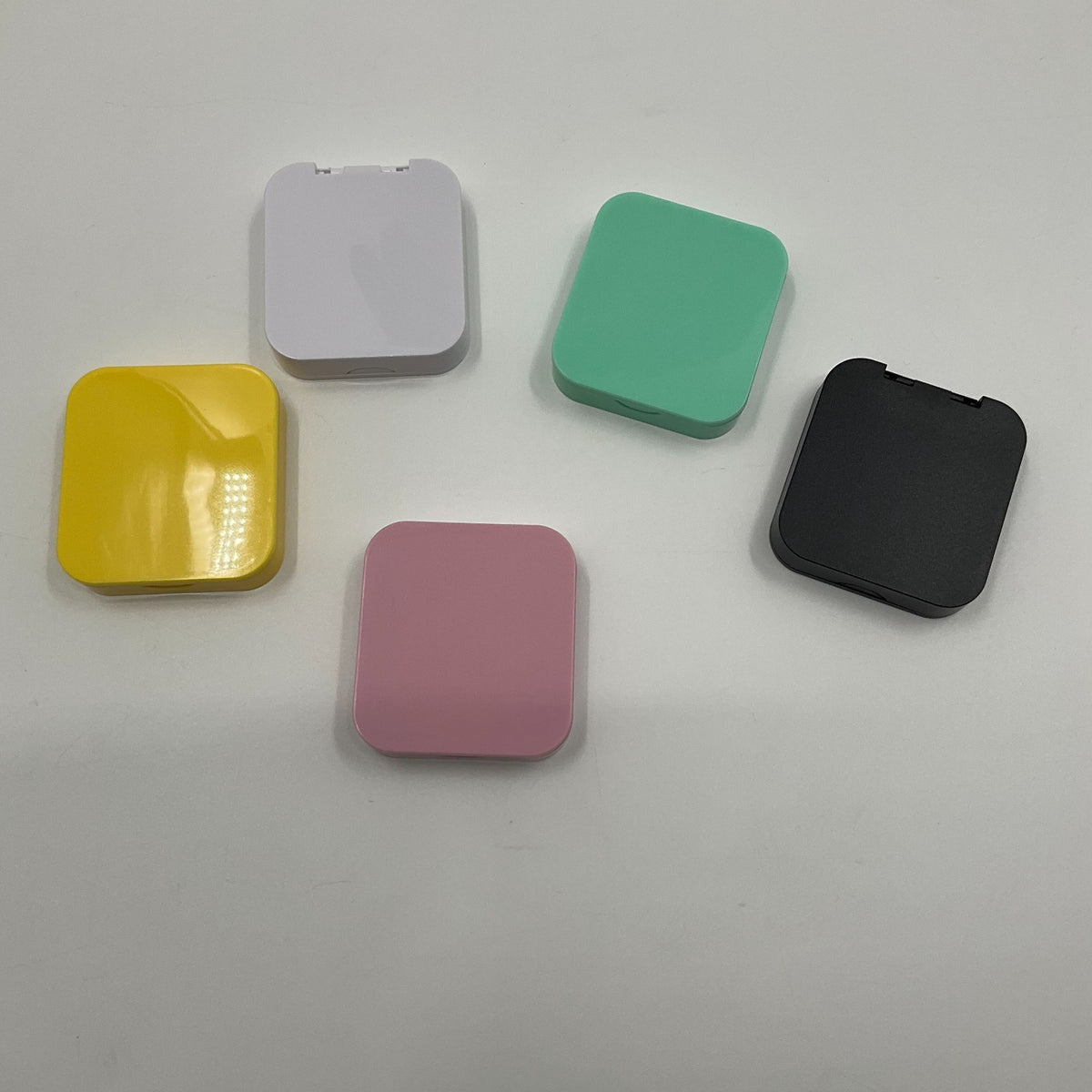 Star Hydrocolloid Acne Patches with Mirror Compact - 60 Patches, Refillable & Travel-Friendly