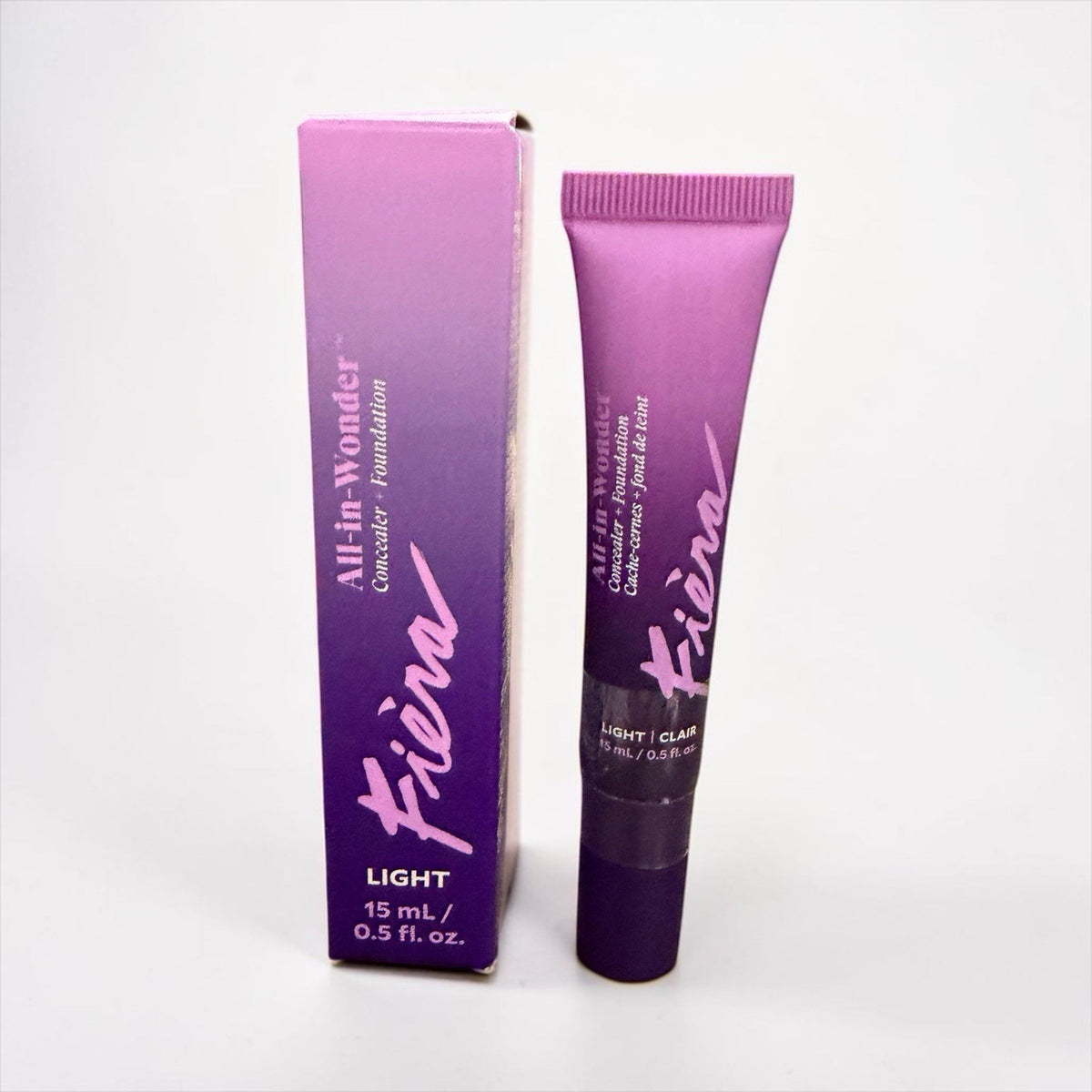 Fiera All-in-Wonder Concealer Foundation Light Clair 15ml Anti-Aging Makeup