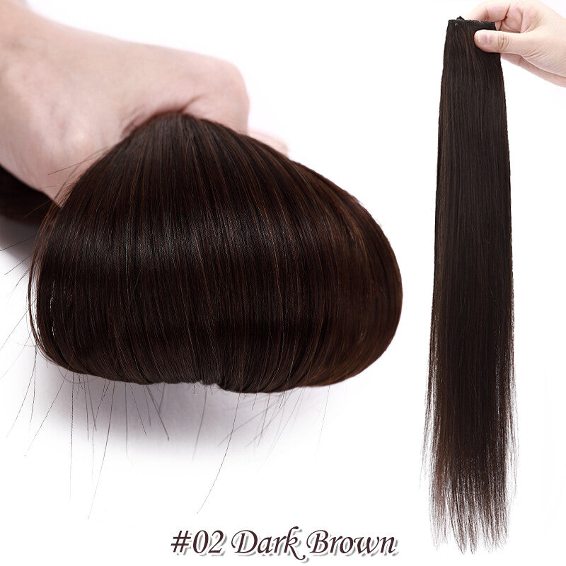 Remy Clip-In Hair Extensions 3/4 Full Head Highlight - Natural Human Hair