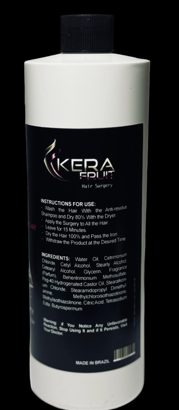 Formaldehyde-Free Hair Straightening Treatment - 16oz Keratin Hair Surgery