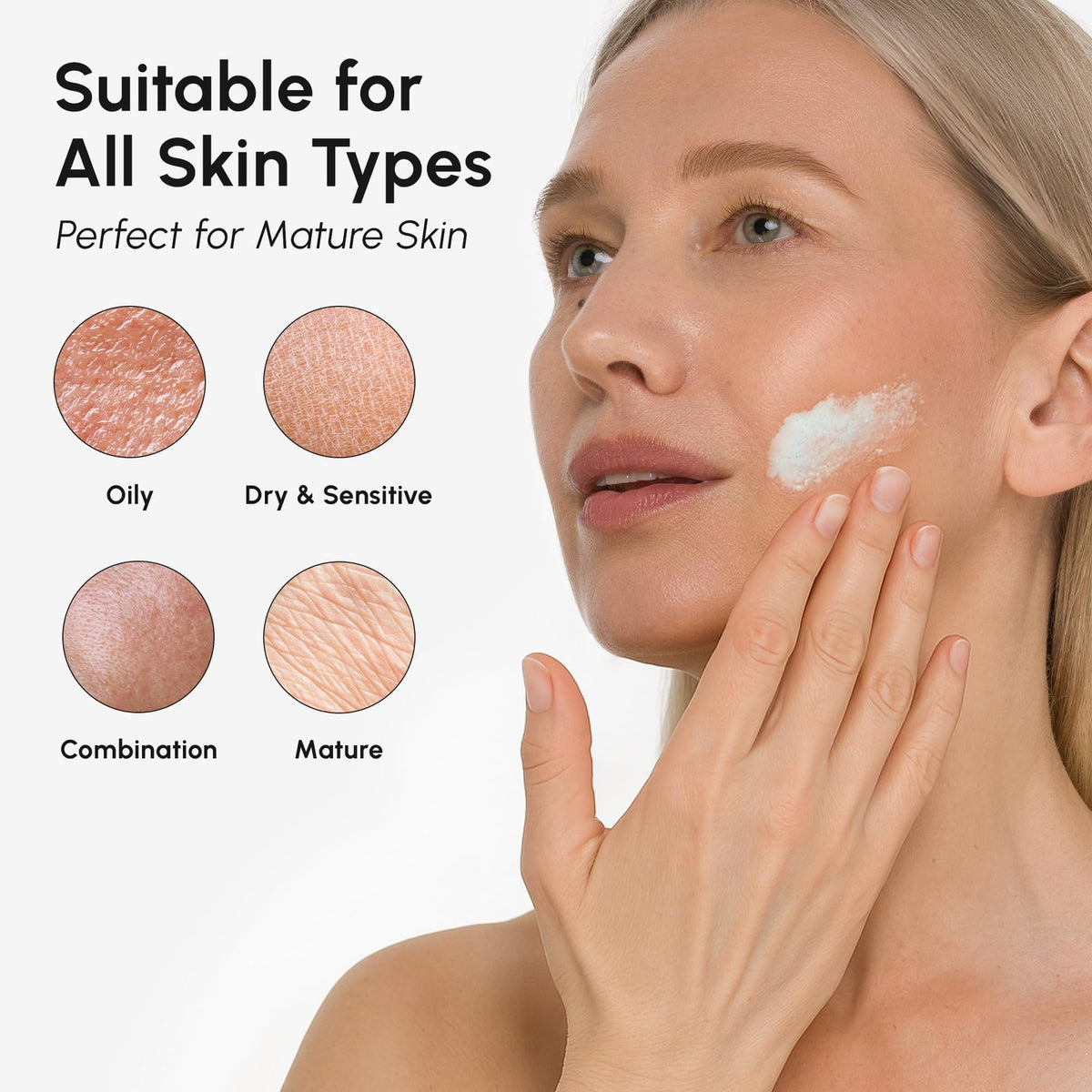 MAREE Face Exfoliator — Microdermabrasion Facial Scrub Exfoliating