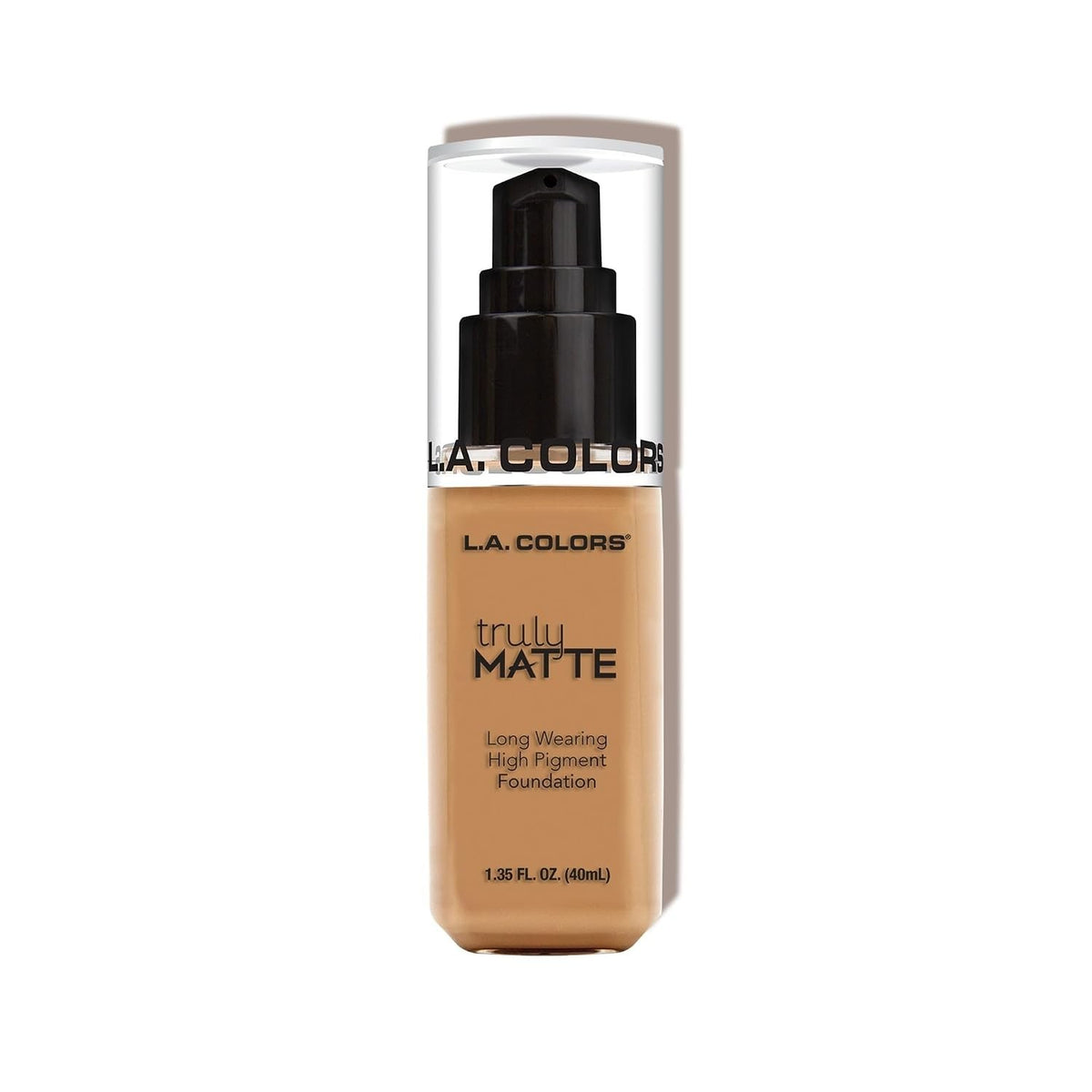 Matte Foundation with Warm Honey Shade - Long Wearing Liquid Makeup
