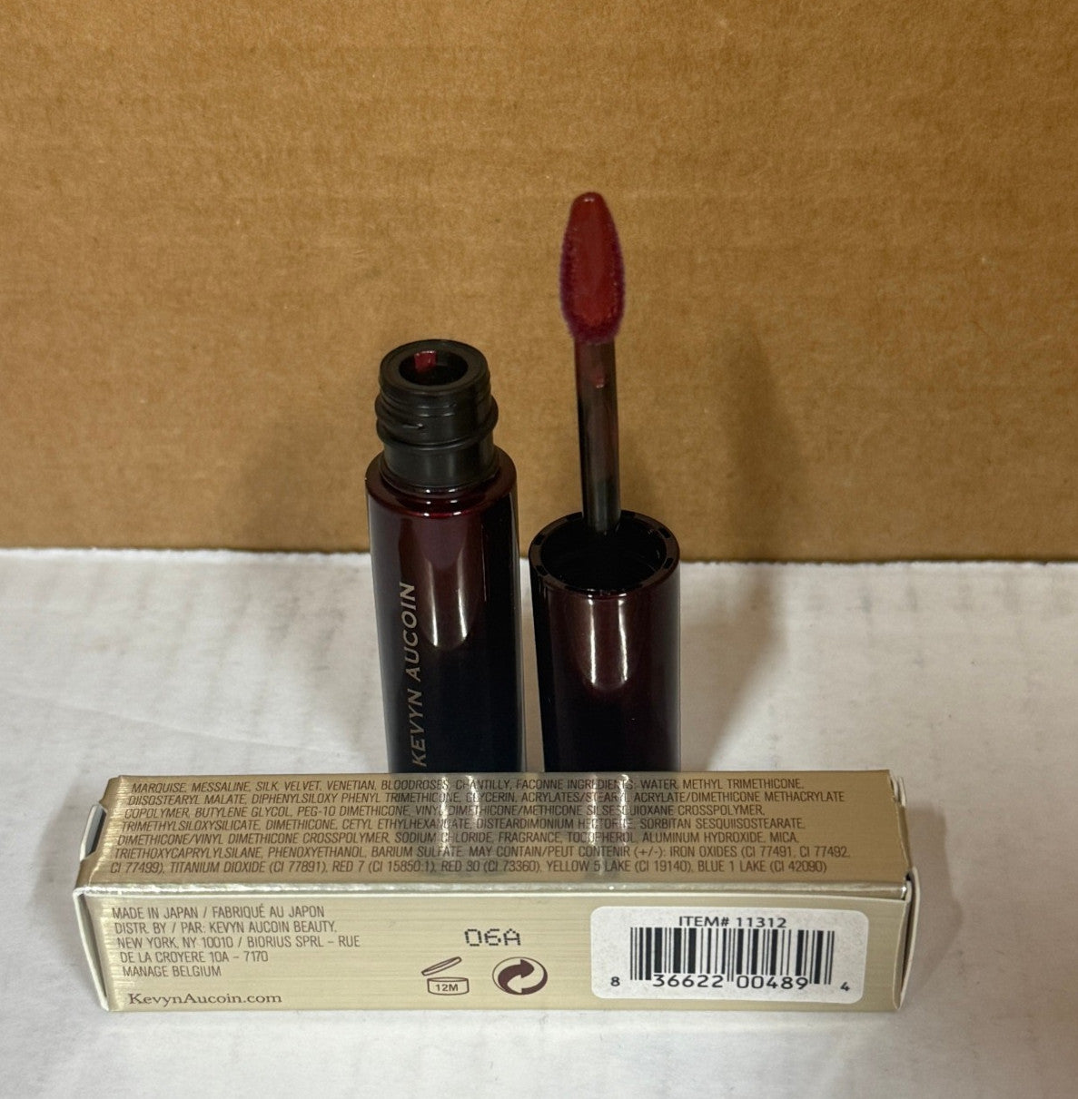 Kevyn Aucoin Lip Satin Blood Roses - Lip Gloss & Lipstick