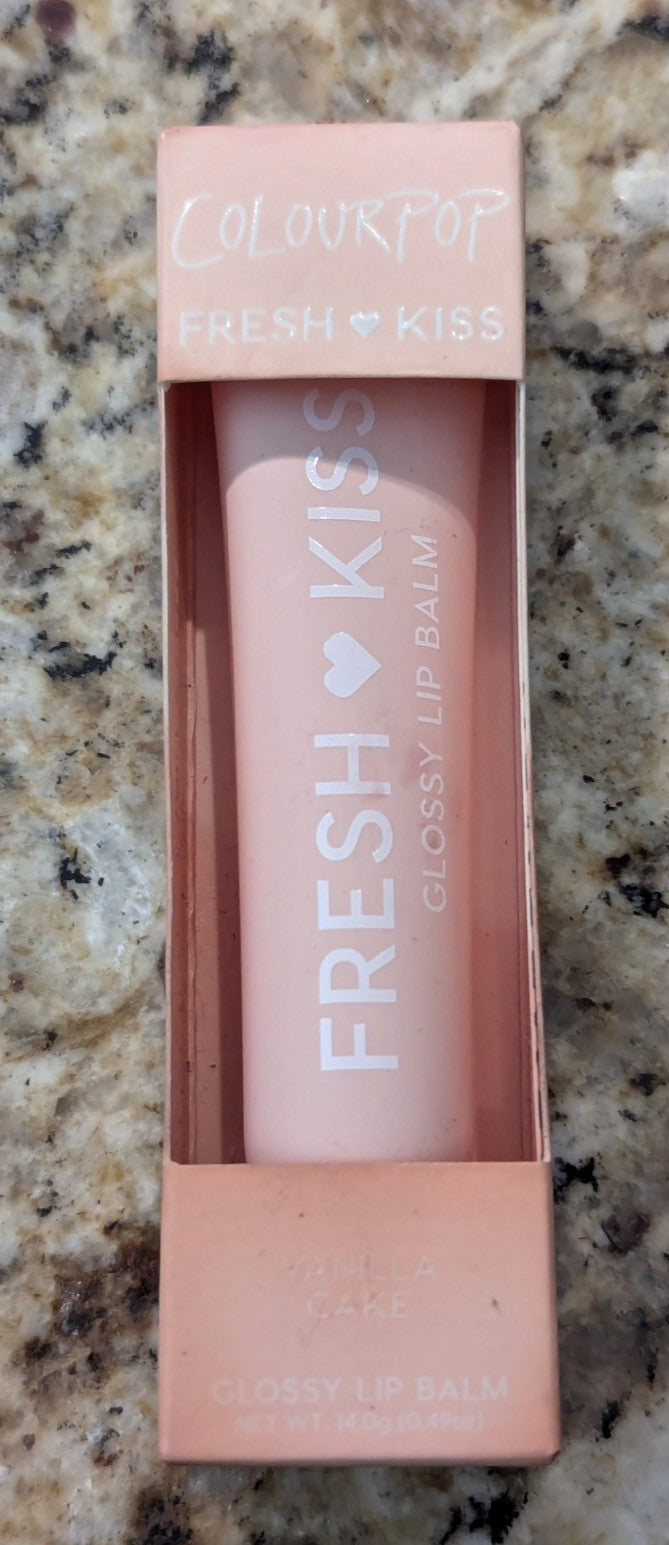 Glossy Lip Balm Vanilla Cake 0.49 oz - Moisturizing Lip Care