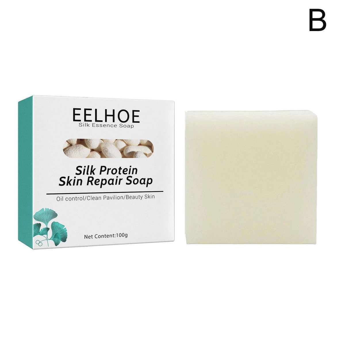 Silk Protein Collagen Milk Soap for Skin Repair & Acne Removal - All Sizes