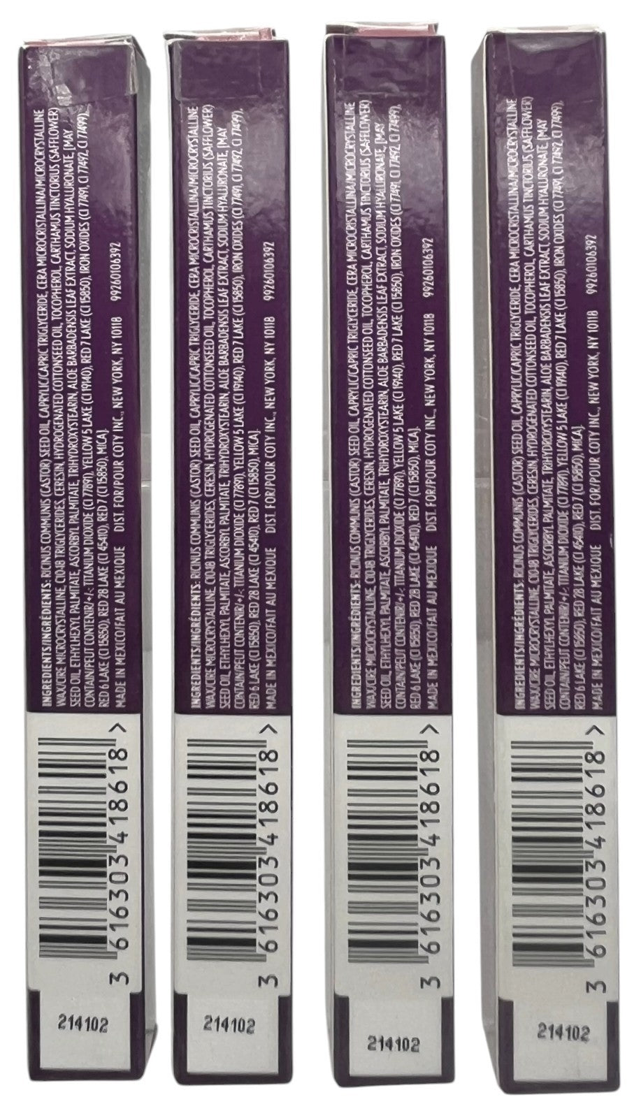 4 Pack Lip Liner Set - Precise Lip Contour & Volumizing Effect
