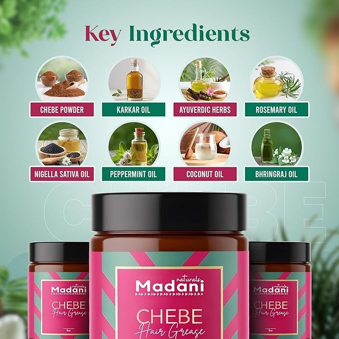 Chebe Hair Growth Grease with Rosemary Oil