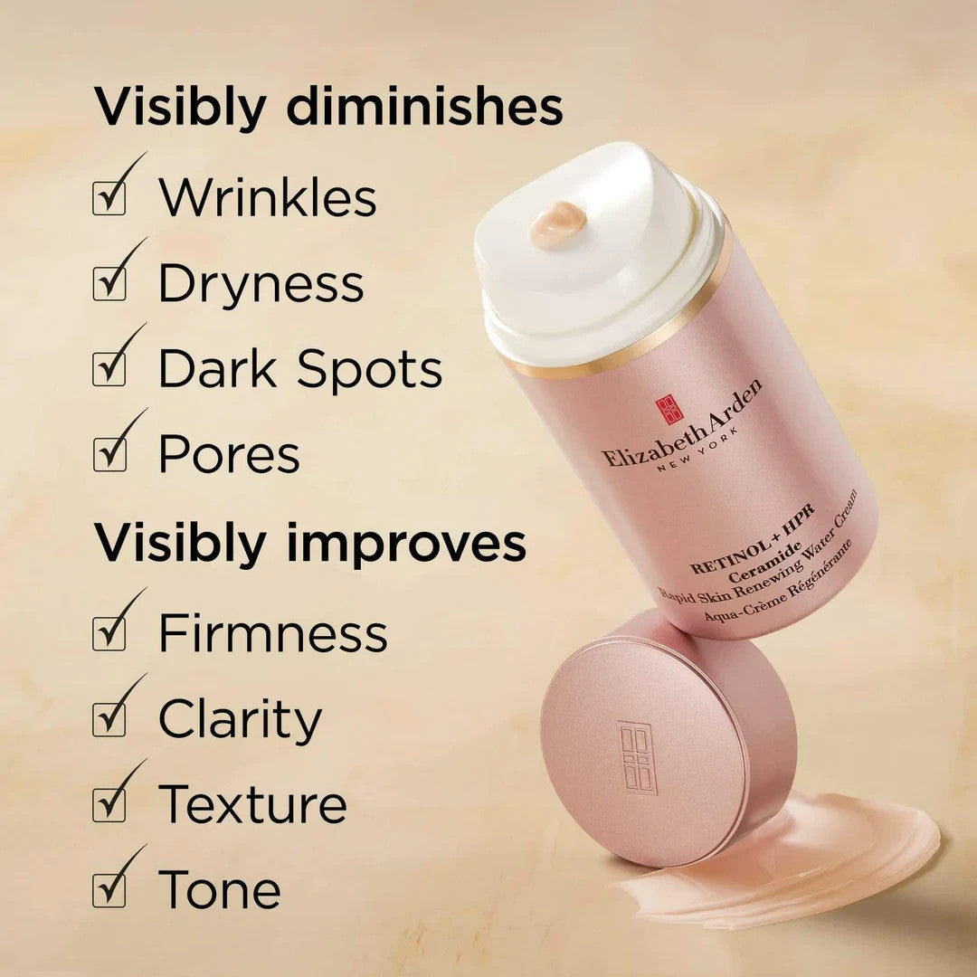 Retinol Ceramide Face Moisturizer - Anti-Aging Water Cream 50ml