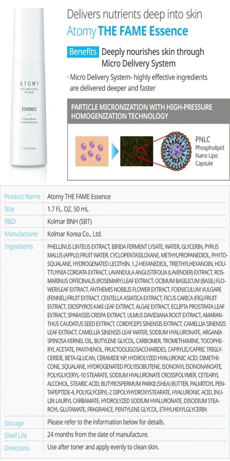 Skin Care System Set with Toner, Eye Cream, Essence, Lotion & Nourishment for Sensitive & Anti-Aging