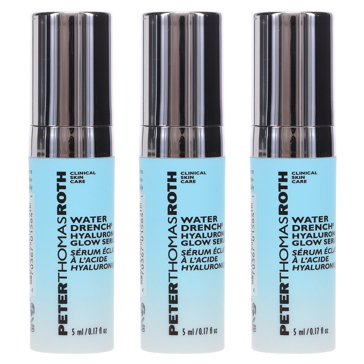 Peter Thomas Roth Water Drench Hyaluronic Serum 0.17 oz - 3 Pack