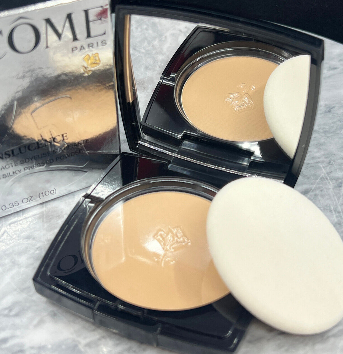Lancôme Translucence Mattifying Silky Face Powder 300 Bisque 0.35 oz NIB