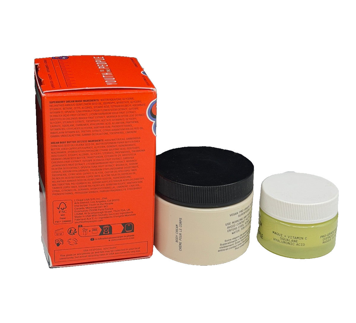 Dream Glow Overnight Mask & Body Cream Duo