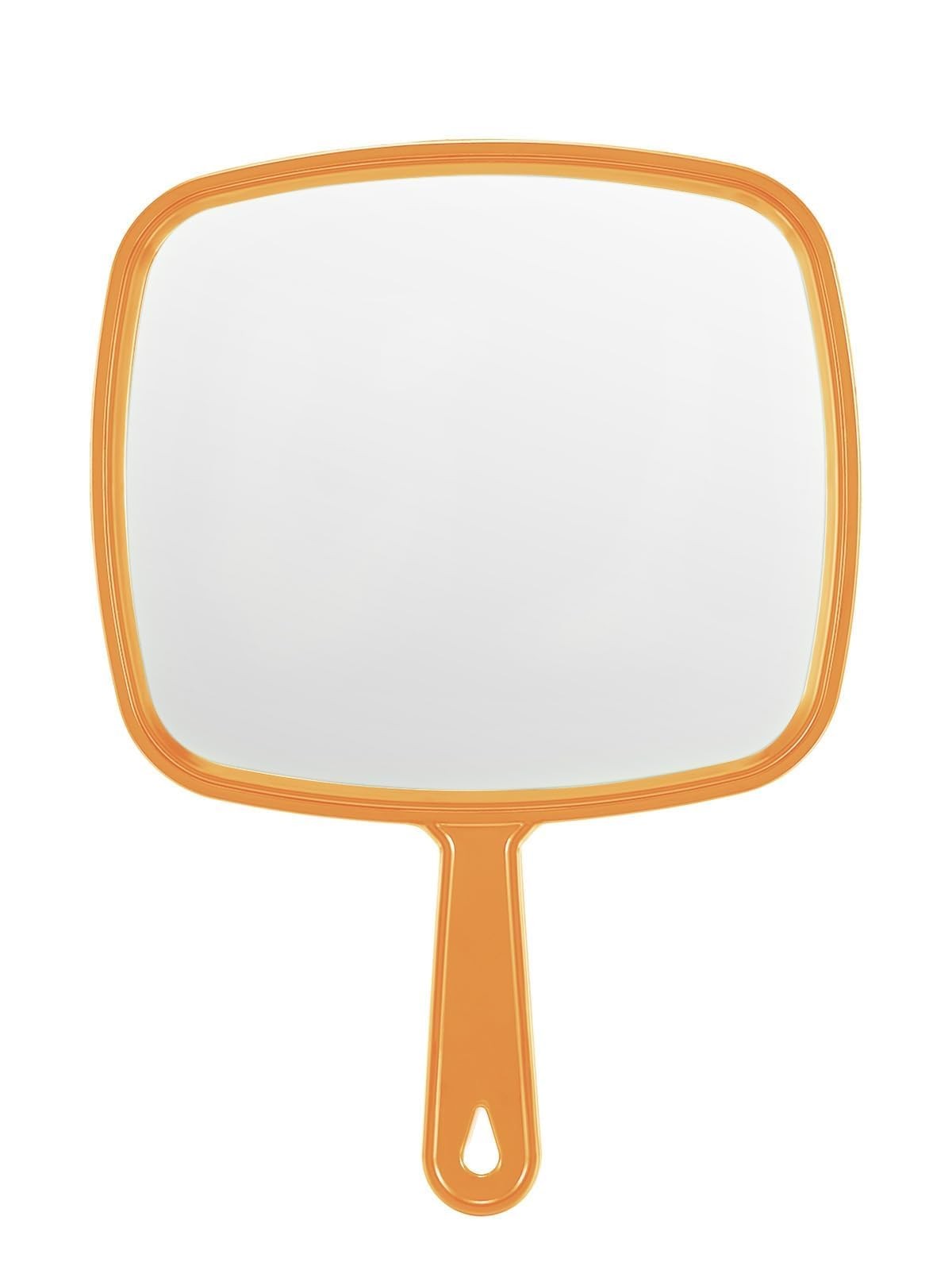 Extra Large Handheld Salon Mirror with Handle - 12.4x9in Hairdressing & Barber Styling