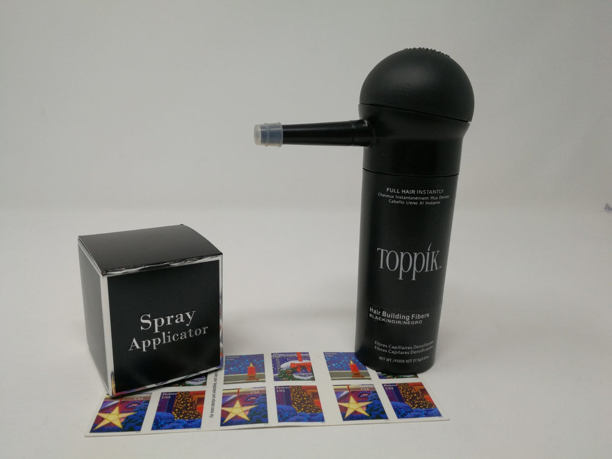 Hair Fiber Spray Applicator - Dark Brown 12g