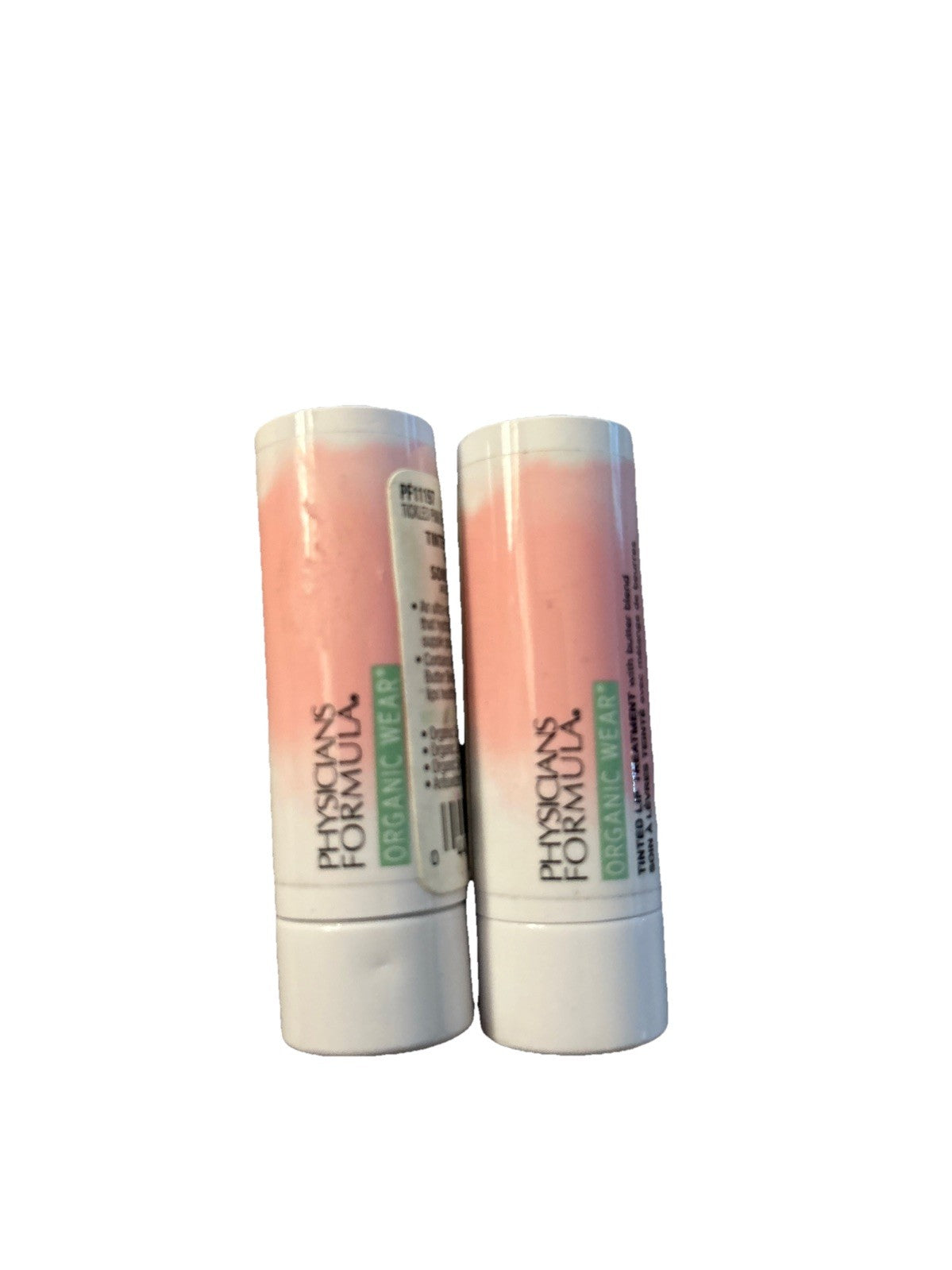 Tinted Lip Balm Set - Organic Wear Tickled Pink 2 Pack