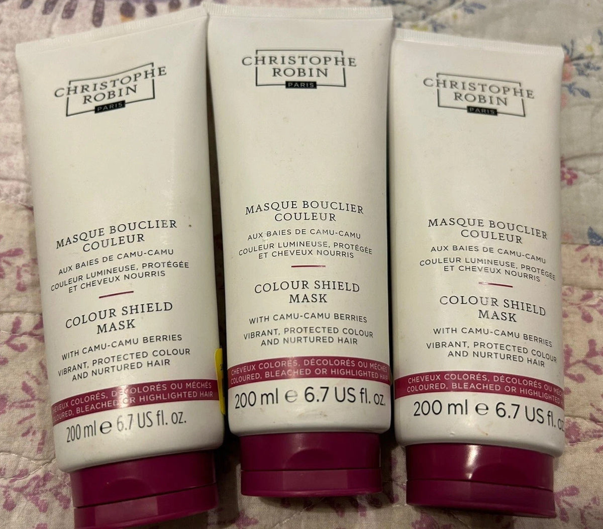 Colour Protect Hair Mask with Camu Berries for Color-Treated Hair - 6.7 oz (Pack of 3)