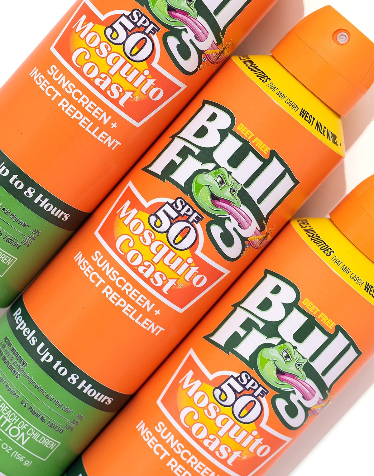 Bullfrog Mosquito Coast Sunscreen SPF50 Plus Insect Repellent 5.5oz Pack of 2