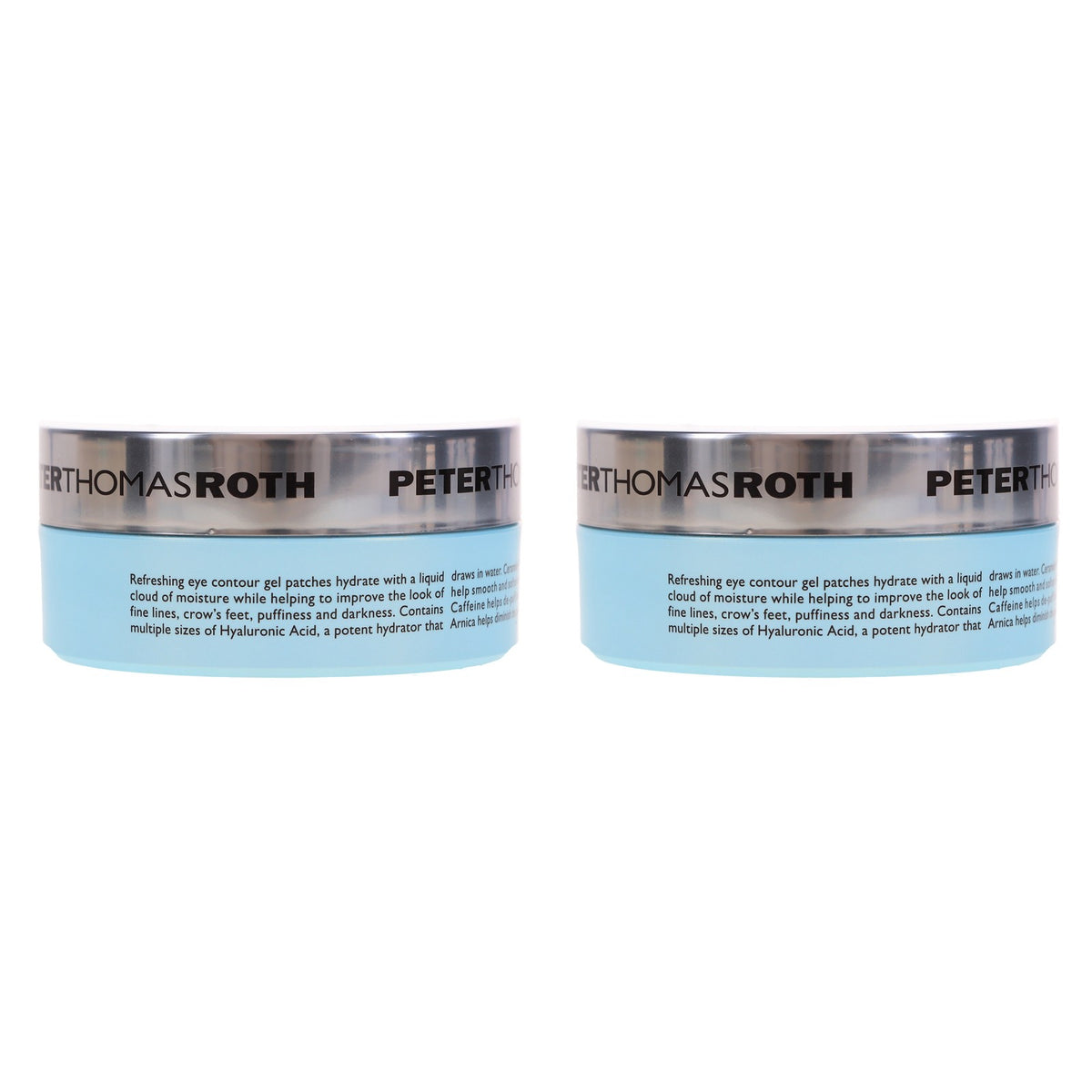 Hydrating Eye Patches with Hyaluronic Acid - 30 Pairs, Pack of 2