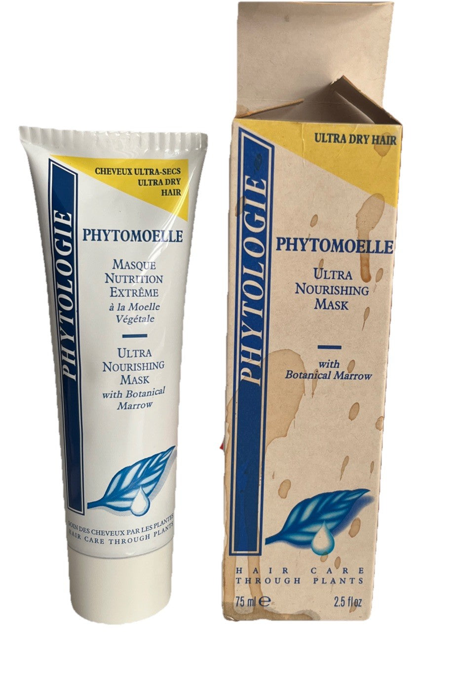 Ultra Nourishing Hair Mask for Very Dry Hair - 2.5 Oz with Stained Box