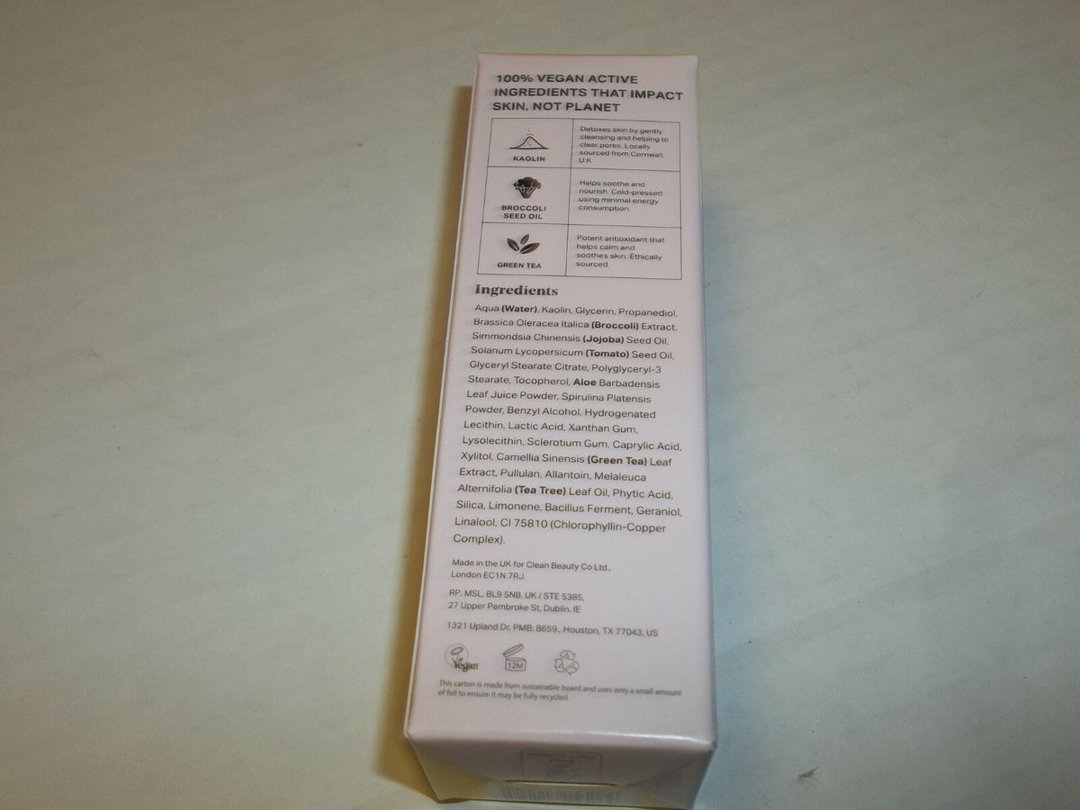 BYBI Super Greens Purifying Face Mask 2 Fl Oz - Vegan Skin Care