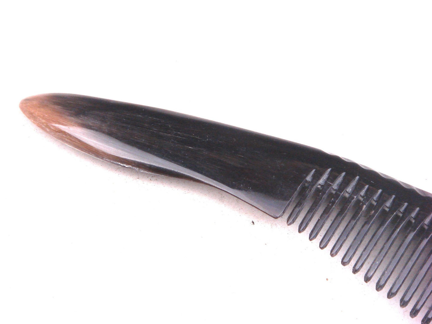 Ox Horn Pocket Comb Handcrafted Hair Organizer Light & Smooth