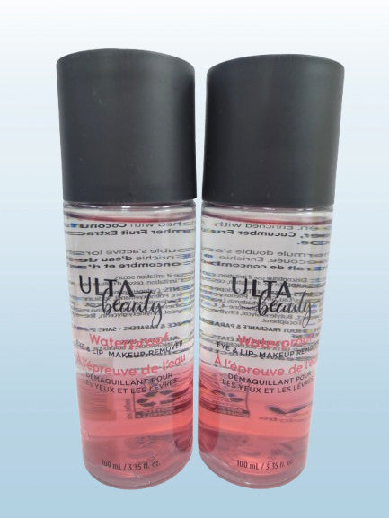 Waterproof Eye & Lip Makeup Remover - 3.35 Oz, Set of 2