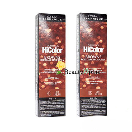 Permanent Hair Color for Dark Hair - 2 Pack, 23 Shades