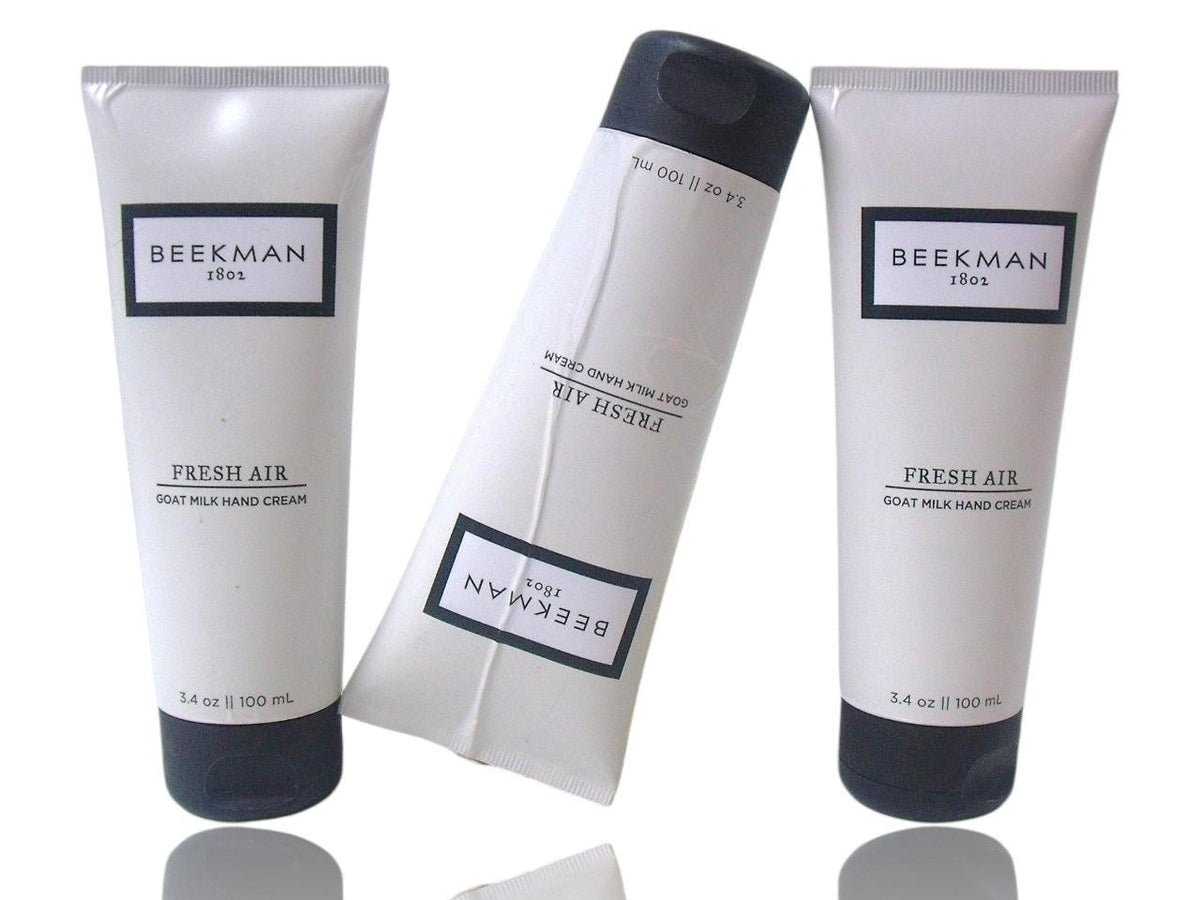 Goat Milk Hand Cream Lotion 3.4 oz – Fresh Air (3-Pack)